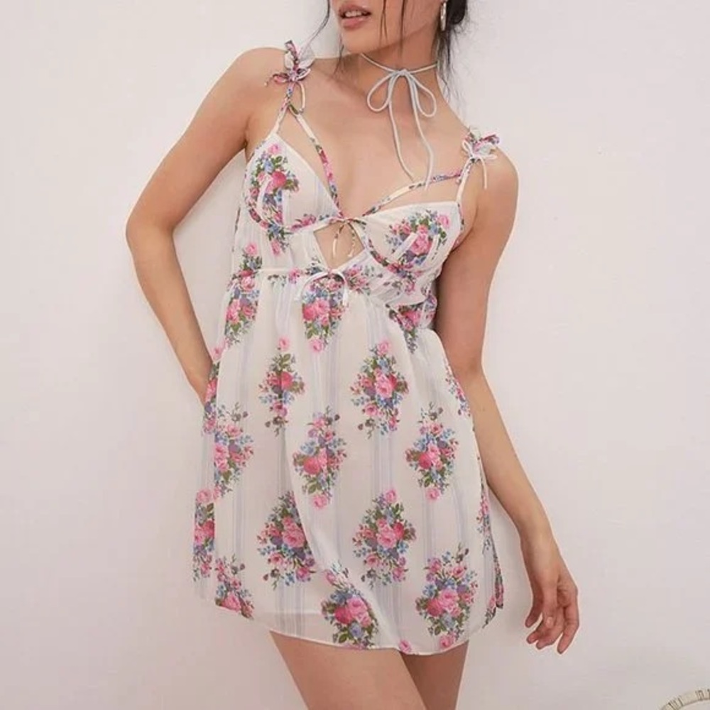 For Love And Lemons Lailah slip dress
